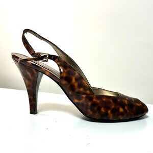 Animal Print Bandolino Slingback US 7.5M